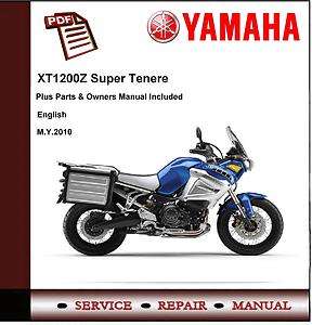 Yamaha XT1200Z XT1200 Z Super Tenere 2010 Workshop Service Manual 