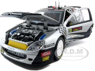 Brand new 118 scale diecast car model of Citroen Xsara WRC #11 P 