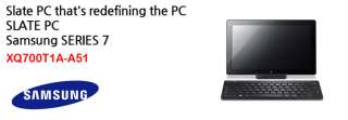 New SAMSUNG SENSE Series 7 Slate PC XQ700T1A A51 HD LED 11.6 inch 