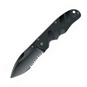 Type, Black G 10 Handle, Black Blade, ComboEdge  Sports 