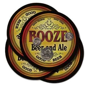  Booze Beer and Ale Coaster Set