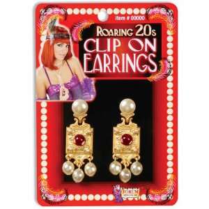  Roaring 20S Clip On Earrings Beauty