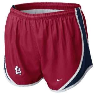 Nike St. Louis Cardinals Womens Tempo Shorts  Sports 