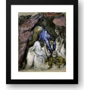  The Strangled Woman (Le Femme Stranglee) 21x24 Framed Art 