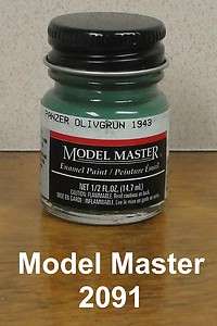 Model Master Enamel 2091 Dunkelgrum RLM 82 1/2 oz Paint Bottle 