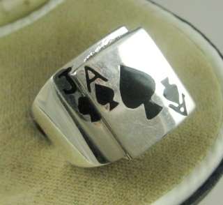 Substantial Blackjack 21 Silver Ring  