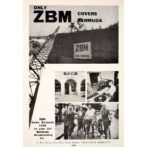  1947 Ad ZBM Bermuda Broadcasting Radio ABC Pitts Bay 