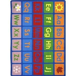  Joy Carpets Any Day Alphabet© Multi   7 8 x 10 9