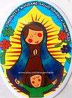 Sticker Virgencita CUIDA A MI FAMILY PLIS in Red items in Mi 