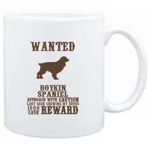 Mug White  Wanted Boykin Spaniel   $1000 Cash Reward 