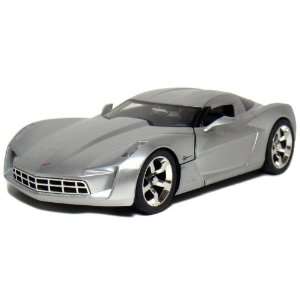  2009 Chevy Corvette Stingray Concept 118 Scale (Silver 