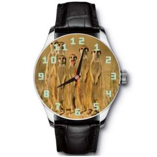 New Meerkat Group Stainless Wristwatch Wrist Watch  