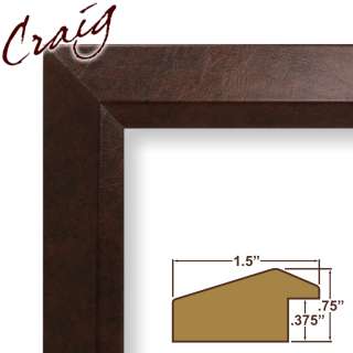 Custom Brown Ash Picture Frames (23/24 Wide)  