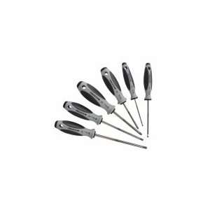  WITTE 9T 670007 Screwdriver Set,Combo,SS,6 Pc