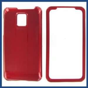 LG G2X Optimus 2X Red Protective Case