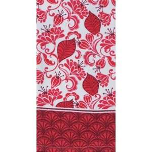  Uptown Cafe Red Double Duty Print Kitchen Terry Towel 
