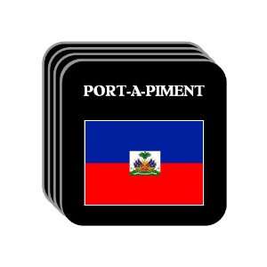 Haiti   PORT A PIMENT Set of 4 Mini Mousepad Coasters