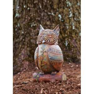 Garden Gate Wistful Owl Statuary Patio, Lawn & Garden