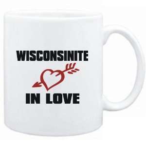  Mug White  Wisconsinite IN LOVE  Usa States Sports 
