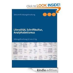 Literalität, Schriftkultur, Analphabetismus bildungsforschung (2 