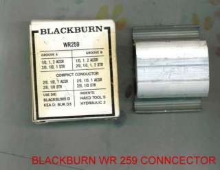 BLACKBURN WR 259 COMPRESSION CONNECTOR  