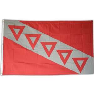  Five Pack Tau Kappa Epsilon 3x5 Flags 