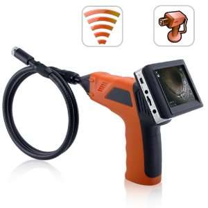   Wireless Inspection Camera with 3.5 Inch Color Monitor + DVR Camera