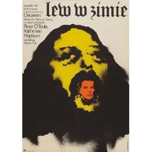  The Lion in Winter (1969) 27 x 40 Movie Poster Polish 