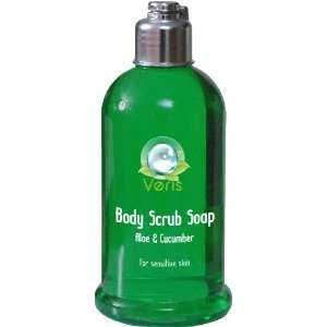  Veris Dead Sea Cosmetics, Algae & Minerals Body Scrub Soap 