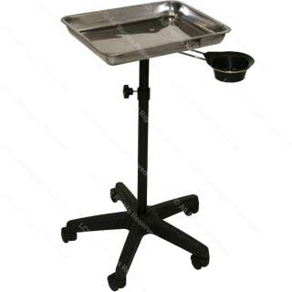 STAINLESS STEEL SERVICE TRAY MEDICAL DOCTOR DENTIST TATTOO SPA SALON 
