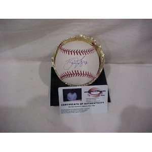Brad Lidge Autographed Houston Astros Official Major League Baseball w 