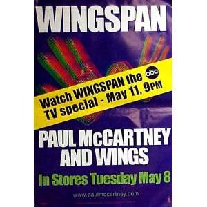  PAUL MCCARTNEY Wingspan ABC 24x36 Poster Everything 