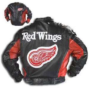 Detroit Red Wings Team Leather Jacket 