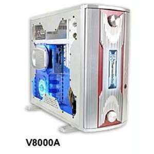   Thermaltake V8000A Silver Wingo Clear Side Panel Electronics