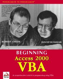 Beginning Access 2000 Vba