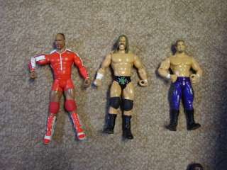 WWE Wrestling Action Figures Lot of 3 2003 2007  