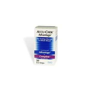  Accu Chek Advantage Test Strips for Blood Glucose   50 ea 