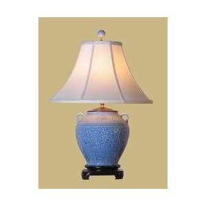  Light Blue Wine Jar Lamp C/18BOW 9