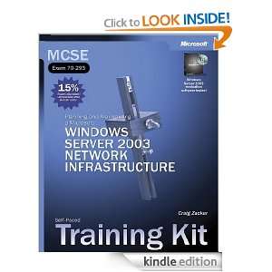 MCSE Self Paced Training Kit (Exam 70 293) Planning and Maintaining a 
