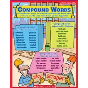  CHART COMPOUND WORDS Toys & Games