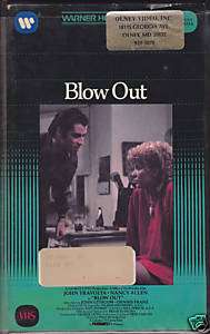BLOW OUT ~ Orig 1981 HoRrOR   ThRIlLEr Clam Shell OOP 085362601133 