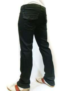 NWT William Rast Mens Slim Straight leg Black Jeans Luke Beijing RR 