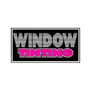  Window Tinting Backlit Sign 20 x 36