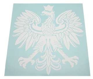 2ft Polish Eagle Crest Vinyl Decal Polska Falcon  