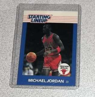 Kenner 1988 Starting Lineup Basketball Michael Jordan Card NRMT RARE 