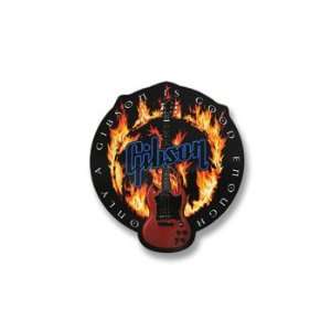  Gibson SG Flame Decal Musical Instruments