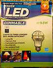 LED LIGHT BULB DIMMABLE 9.5 WATTS LIGHTS OF AMERICA MERCURY FREE LASTS 