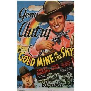 Gold Mine in the Sky Poster Movie B 27x40