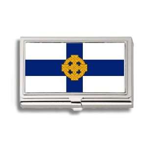  Church in Wales Flag Business Card Holder Metal Case 