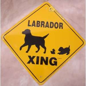  Labrador Xing, Crossing Sign   Aluminum
